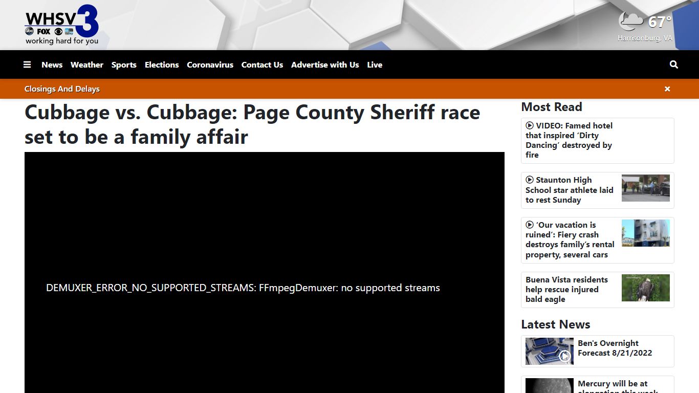 Cubbage vs. Cubbage: Page County Sheriff race set to be a family affair